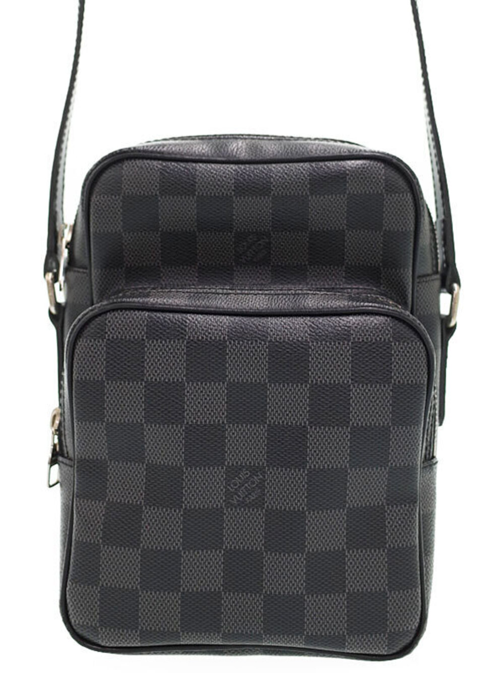 Louis Vuitton Damier Graphite Black Rem Shoulder Bag